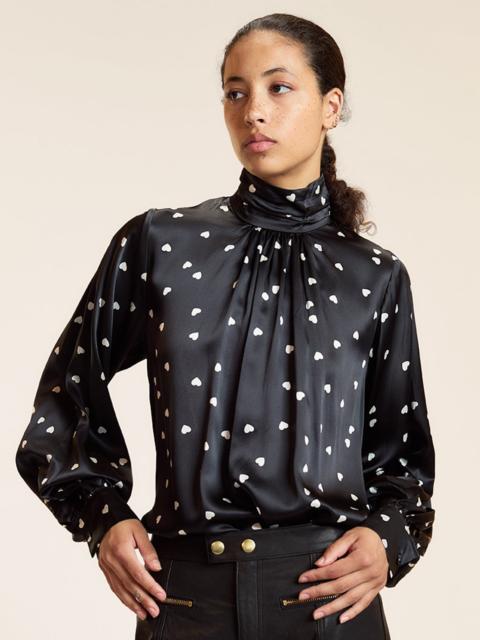 CYNTHIA ROWLEY Monroe Silk Blouse