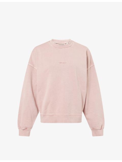 Carhartt Benton Logo-Embroidered Cotton Sweatshirt