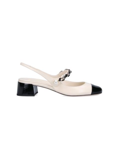 Miu Miu TWO-TONE SLINGBACK