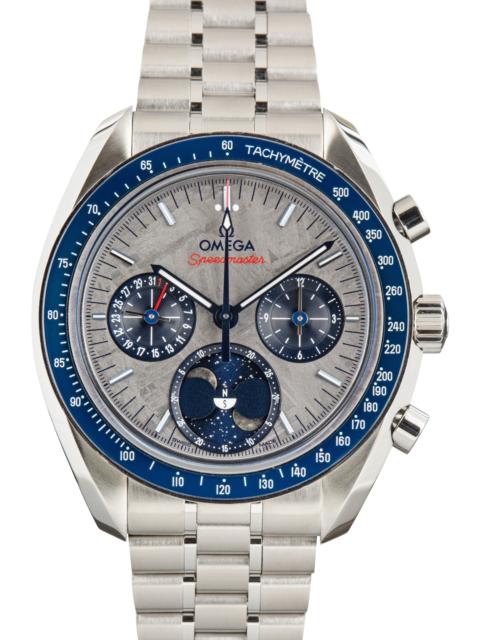 OMEGA Used Stainless Steel Omega Speedmaster Moonphase Meteorite Dial