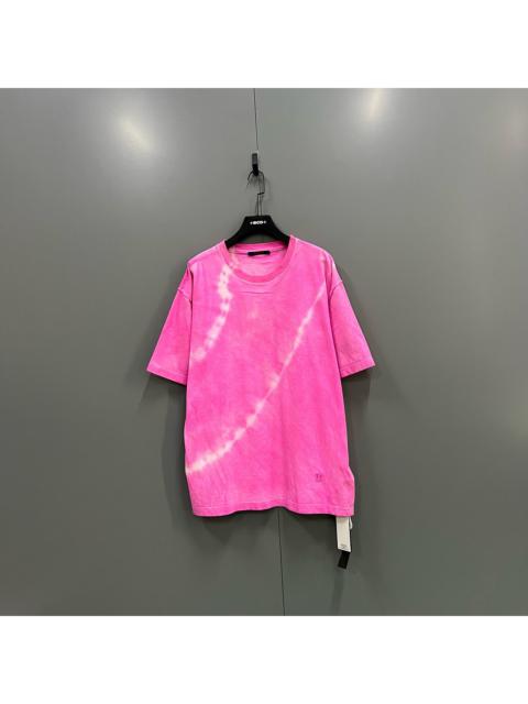 Louis Vuitton Louis Vuitton LV pink logo tie-dye short sleeves