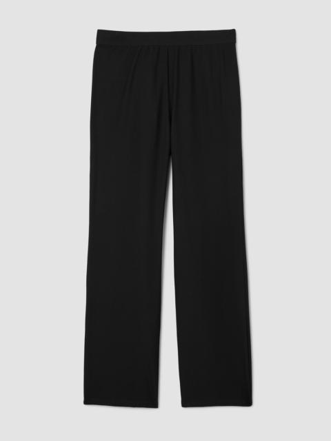 EILEEN FISHER Washable Stretch Crepe Kick Pant