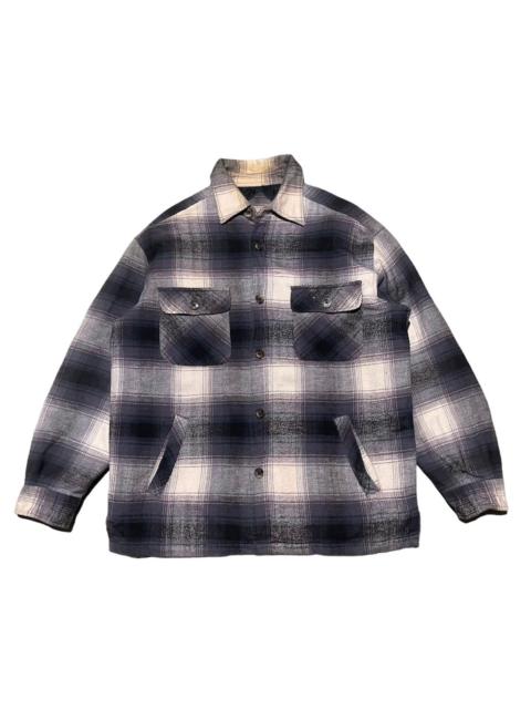 Other Designers VINTAGE SEA SHOP FLANNEL JACKET