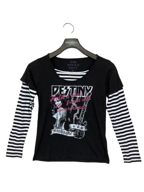 Other Designers Japanese Brand - The rock'n roll streampunk tshirt longsleeve