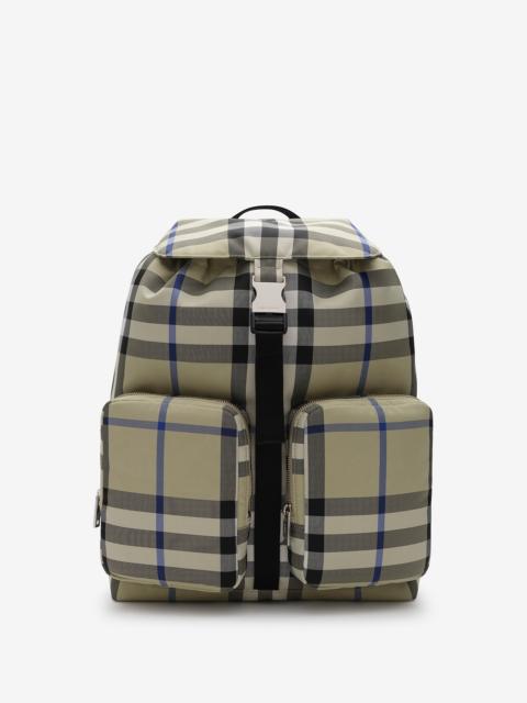 Burberry Medium Check Backpack