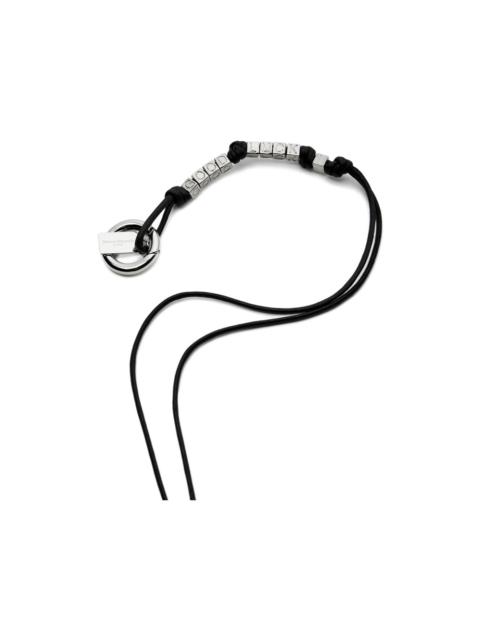 Maison Margiela Maison Margiela Black Keyrings & Chains Men