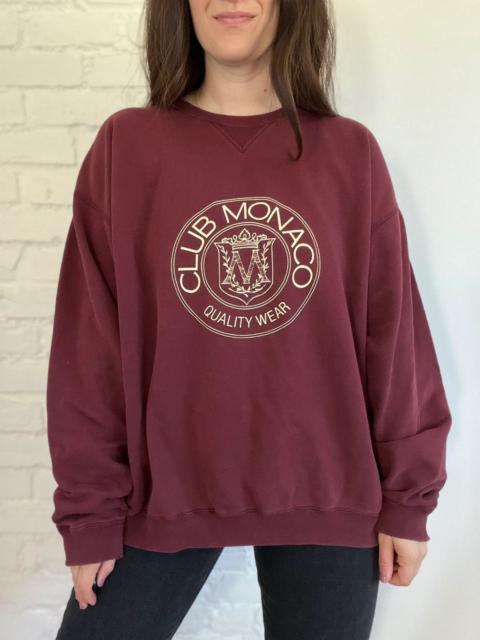 Other Designers 🔥 Vintage Club Monaco Heritage Crest Crewneck Sweatshirt - S