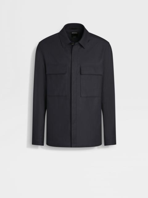 ZEGNA OASI LINO OVERSHIRT
