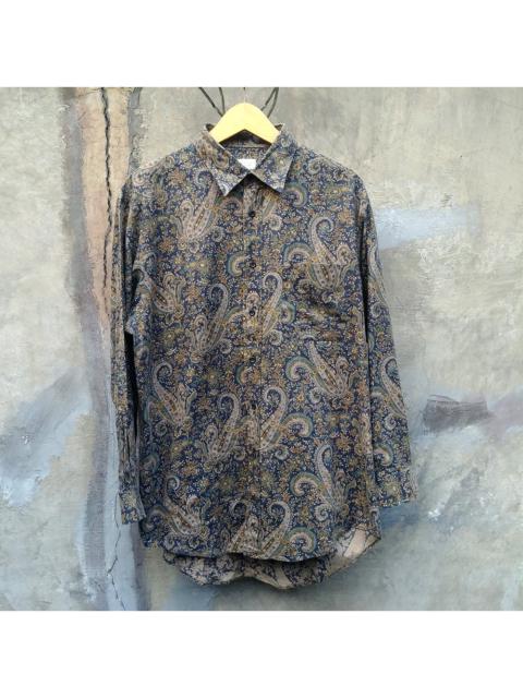 Other Designers Vintage Aquascutum Paisley Shirt