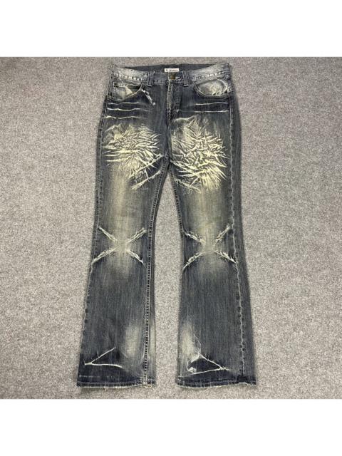 Other Designers Japanese Brand - 🔥SORRIDERE🔥Punk Style Flare Bootcut Denim Jeans