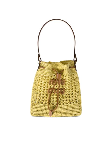 mini crochet bucket bag