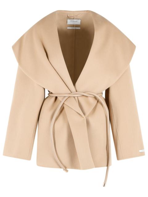 Sportmax Sportmax UGUALE Brown Virgin Wool Jacket