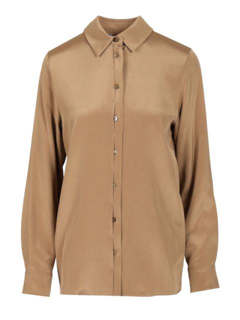 Max Mara Max Mara Women Stretch Silk Cady Shirt