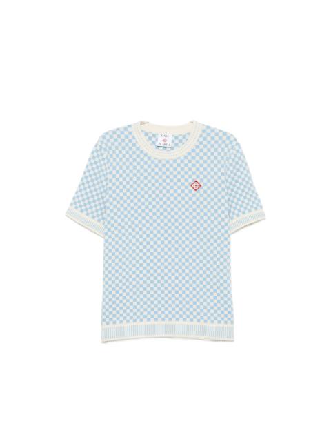 CASABLANCA Casablanca Blue T-Shirts & Vests - T-Shirts Men