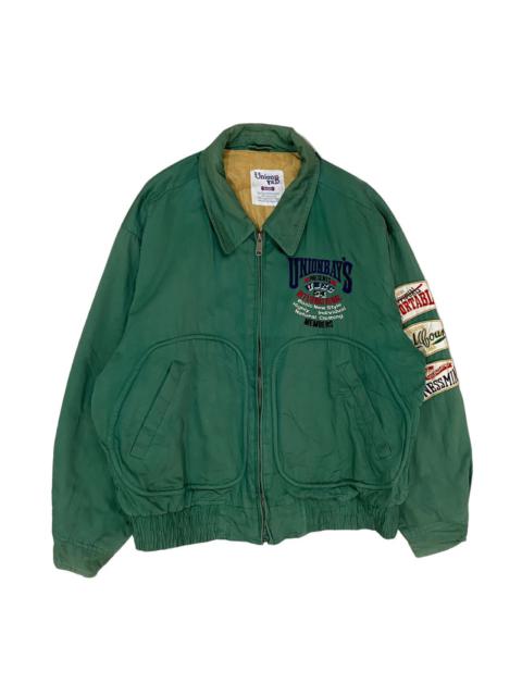 Other Designers Vintage Union Bay Patches Bomber Jacket