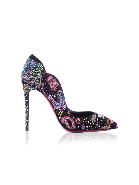 Christian Louboutin Hot Chick 100mm Starlight Patent Leather Pumps multi