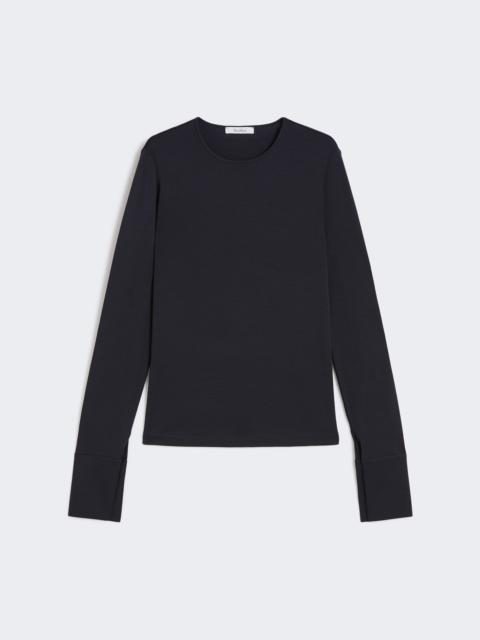 Max Mara NANNA Wool jersey T-shirt