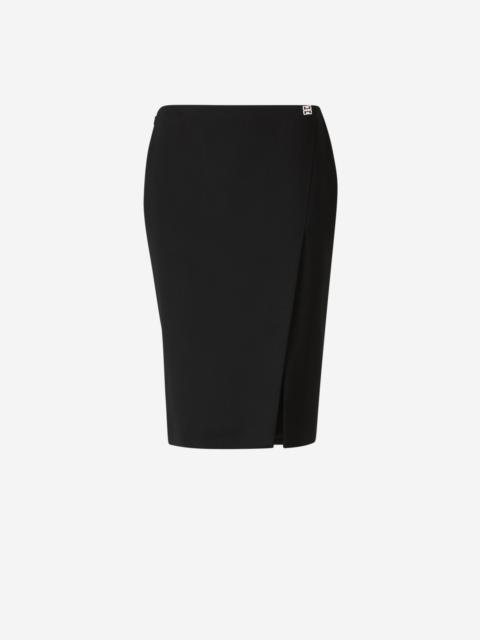 Givenchy LOGO CREPE MINI SKIRT