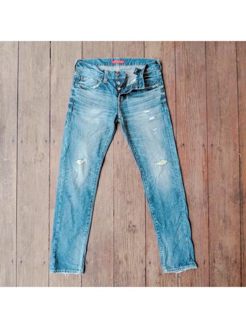 Other Designers Tokyo - Red Card Japan YH 1966 Distressed Trousers Jeans Pants
