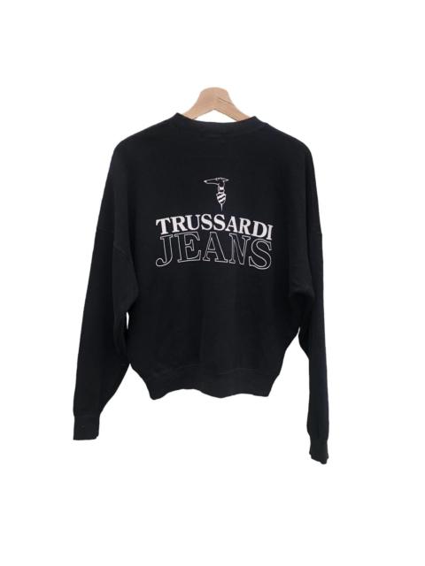 Other Designers Vintage - Trussardi Jeans Cropped Crewneck