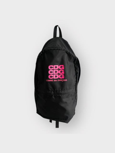 STEAL! 2010s Comme Des Garçons CDG Triple Logos Backpack