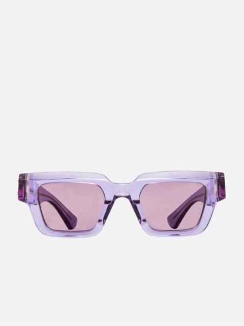 Bottega Veneta HINGE ACETATE SQUARE SUNGLASSES