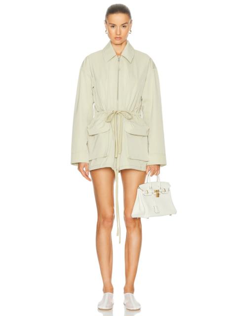 GRLFRND Tech Gabardine Parka Jacket