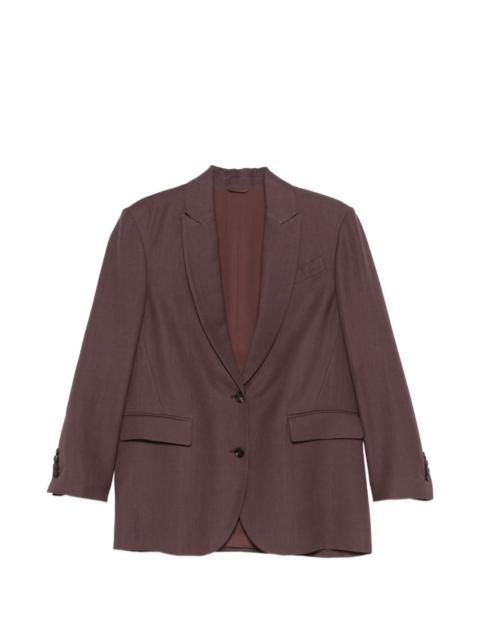 Brunello Cucinelli Brunello Cucinelli Women Single-Breasted Blazer Jacket