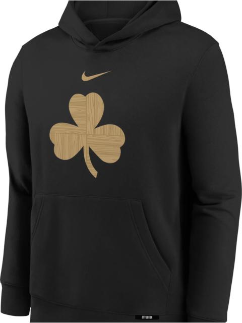 Nike Nike Youth 2025-26 City Edition Boston Celtics Club Logo Hoodie