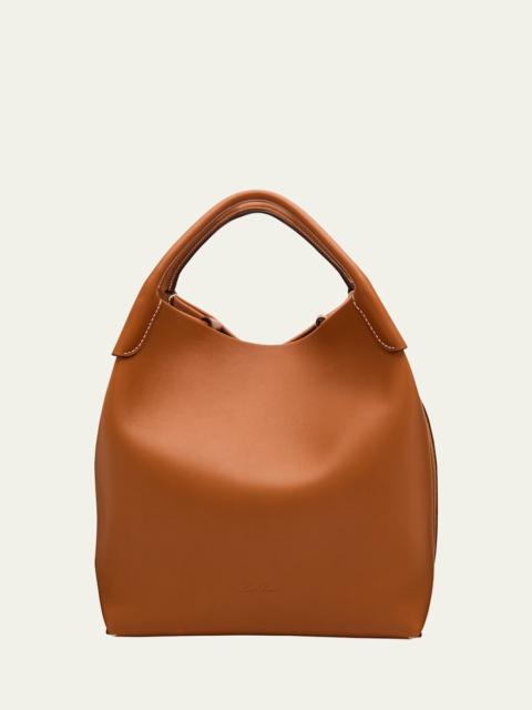 Loro Piana Bale Large Leather Bag