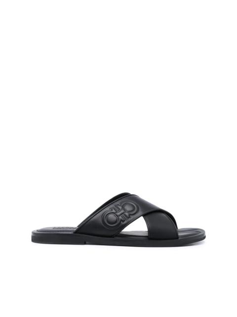 FERRAGAMO Ferragamo Crossover Strap Sandals