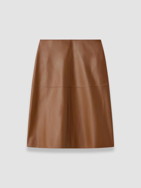JOSEPH Niven Soft Nappa Leather Skirt