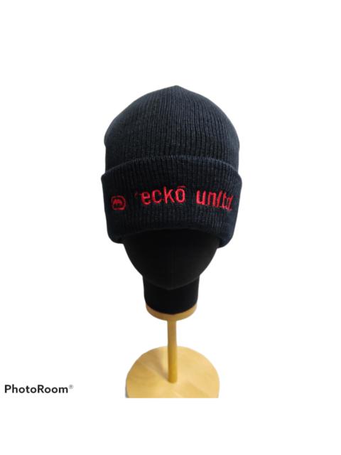 Other Designers Outdoor Style Go Out! - Ecko Unltd Embroidery Logo Beanie Hats