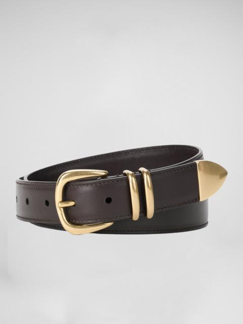A.L.C. Carson Leather Belt