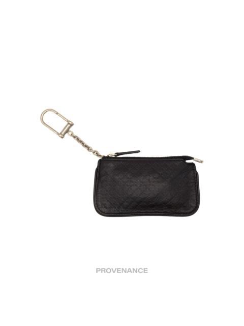 GUCCI Gucci Key Pouch Cles - Black Diamante Leather