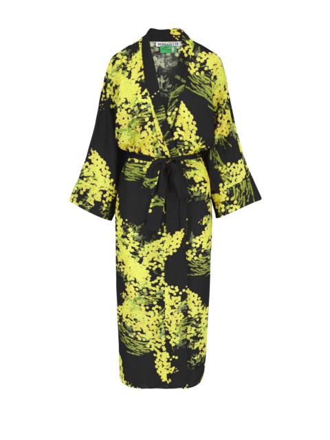 BERNADETTE The Linen Wrap Dress