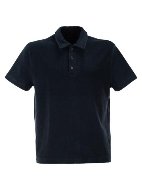 A.P.C. A.P.C. Men Julian - Organic Cotton Terry Polo Shirt