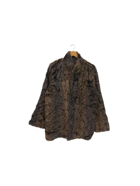 Other Designers Krizia Uomo - Vintage Krizia Leopard Pattern Fur Jacket