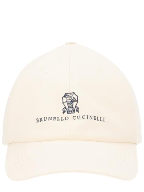 Brunello Cucinelli BASEBALL HAT WITH LOGO