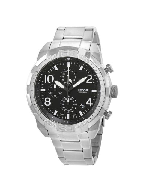 Fossil - Fossil Chronograph Quartz Black Dial Men's Watch FS5710
