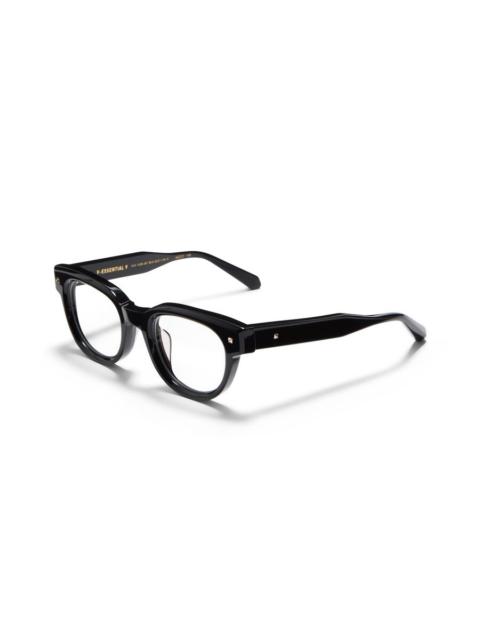 Valentino Valentino V - ESSENTIAL V Demo Cat Eye Ladies Eyeglasses VLX-163 A 48