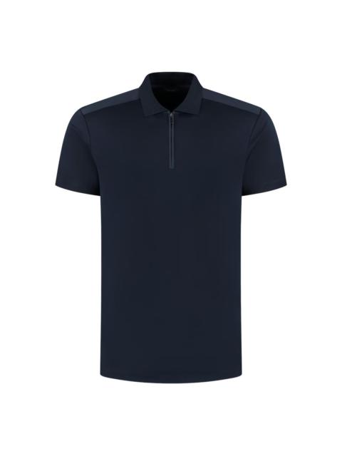 half-zip polo shirt