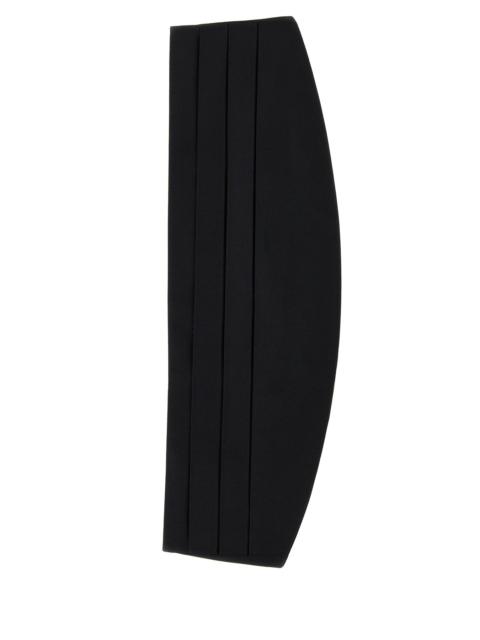 Dolce & Gabbana Black satin smoking band