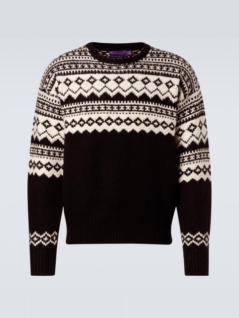 Ralph Lauren Intarsia cashmere sweater
