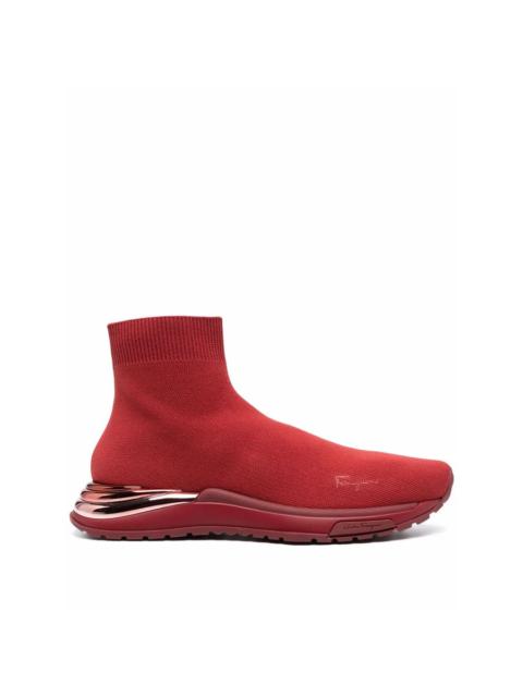 FERRAGAMO Ferragamo Womens Red Sneakers