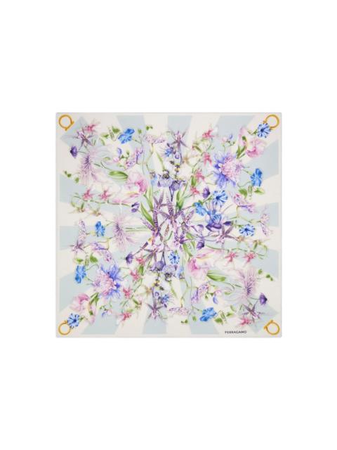FERRAGAMO Printed Silk Foulard