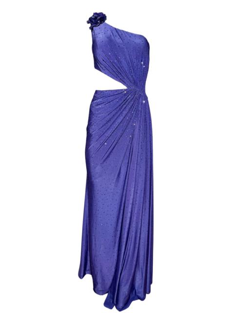 Other Designers Rhinestone Embellished Blue Ombre Gown (Copy)