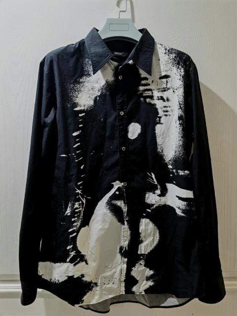 UNDERCOVER undercover 19ss vlads bleached shirt