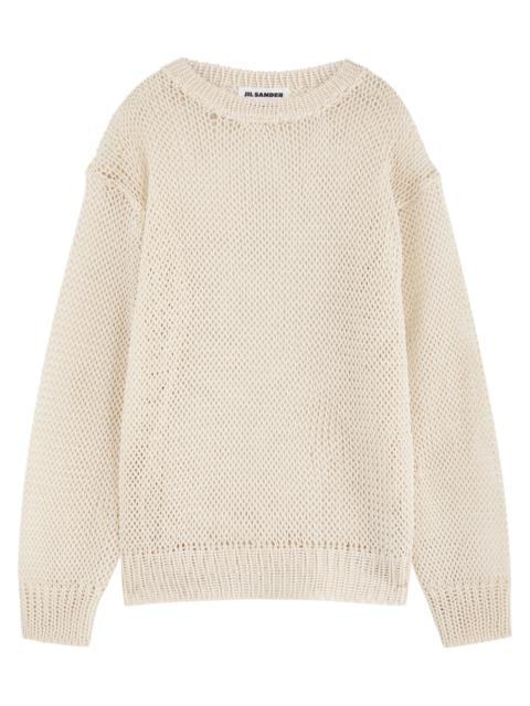Jil Sander Jil Sander Open-knit Silk Jumper