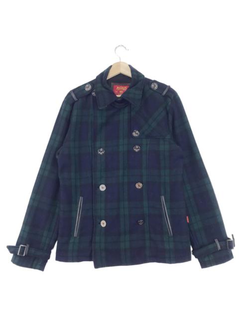 Other Designers Woolrich Woolen Mills - Woolrich Double Breast Tartan Wool Jacket